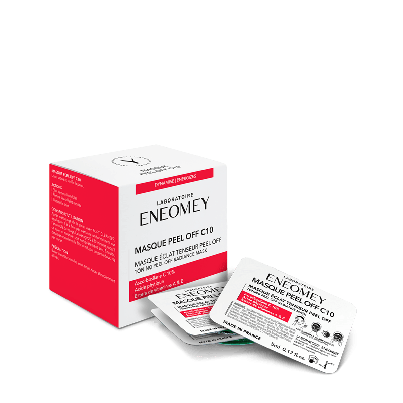 MASQUE PEEL OFF C10, Masque Éclat Tenseur Peel-Off | Laboratoire ENEOMEY