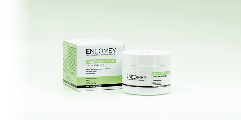 Protocole de soins PURIFY MASQUE 25 | Laboratoire ENEOMEY